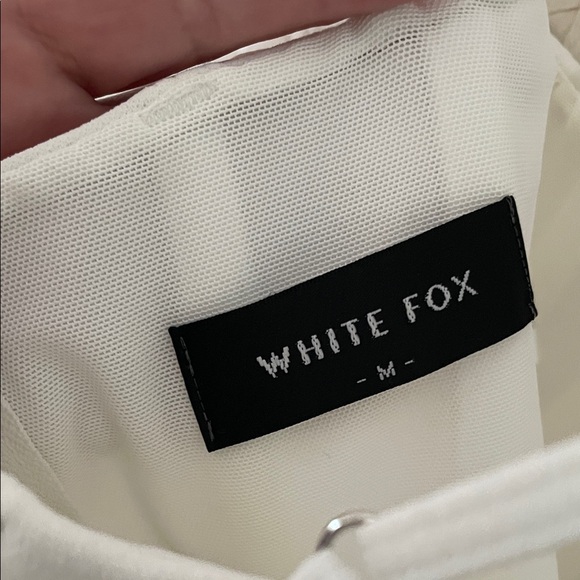White Fox White Corset Top - Picture 5 of 5